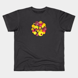 Me time, kindness, calm, flowers, faith and joy Kids T-Shirt